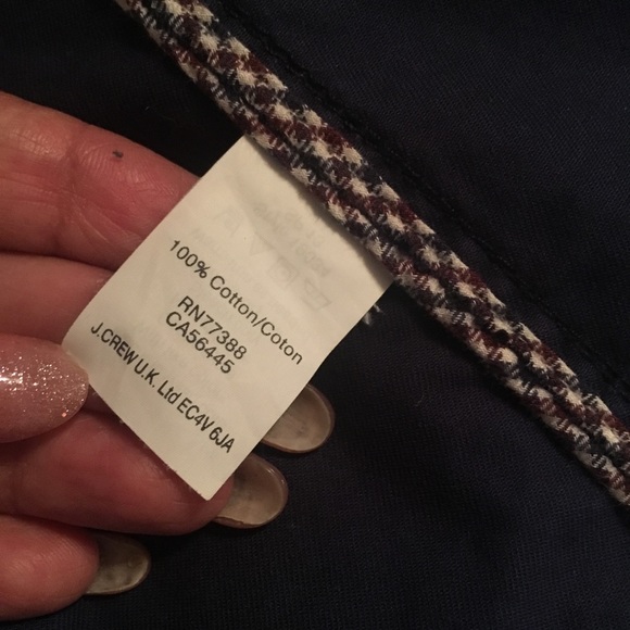 J. Crew blue utility zip up jacket - Picture 6 of 8